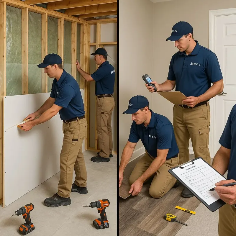 Repairs and Reconstruction process in Hillsboro, OH